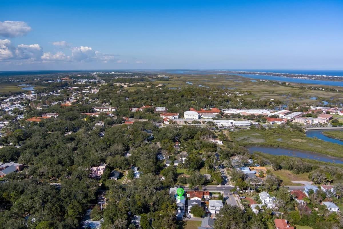 Downtown St Aug Home By Fountain Of Youth Pool Spa By Beach Add Golf Cart St. Augustine Dış mekan fotoğraf